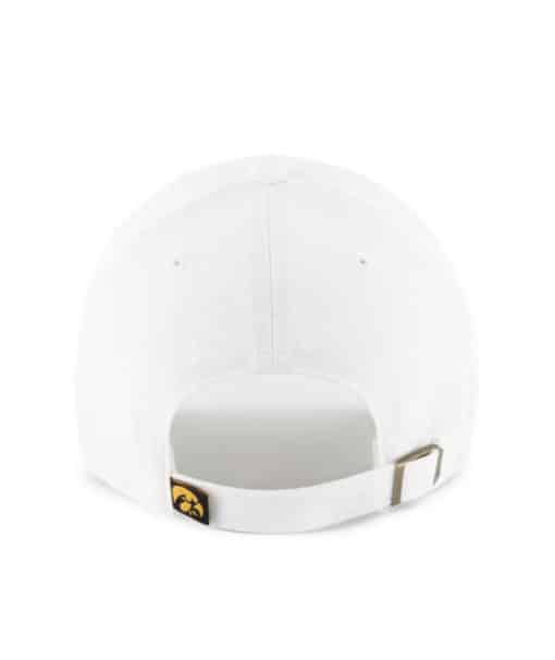 Iowa Hawkeyes 47 Brand White Clean Up Adjustable Hat - Image 2