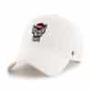 North Carolina State Wolfpack 47 Brand White Clean Up Adjustable Hat