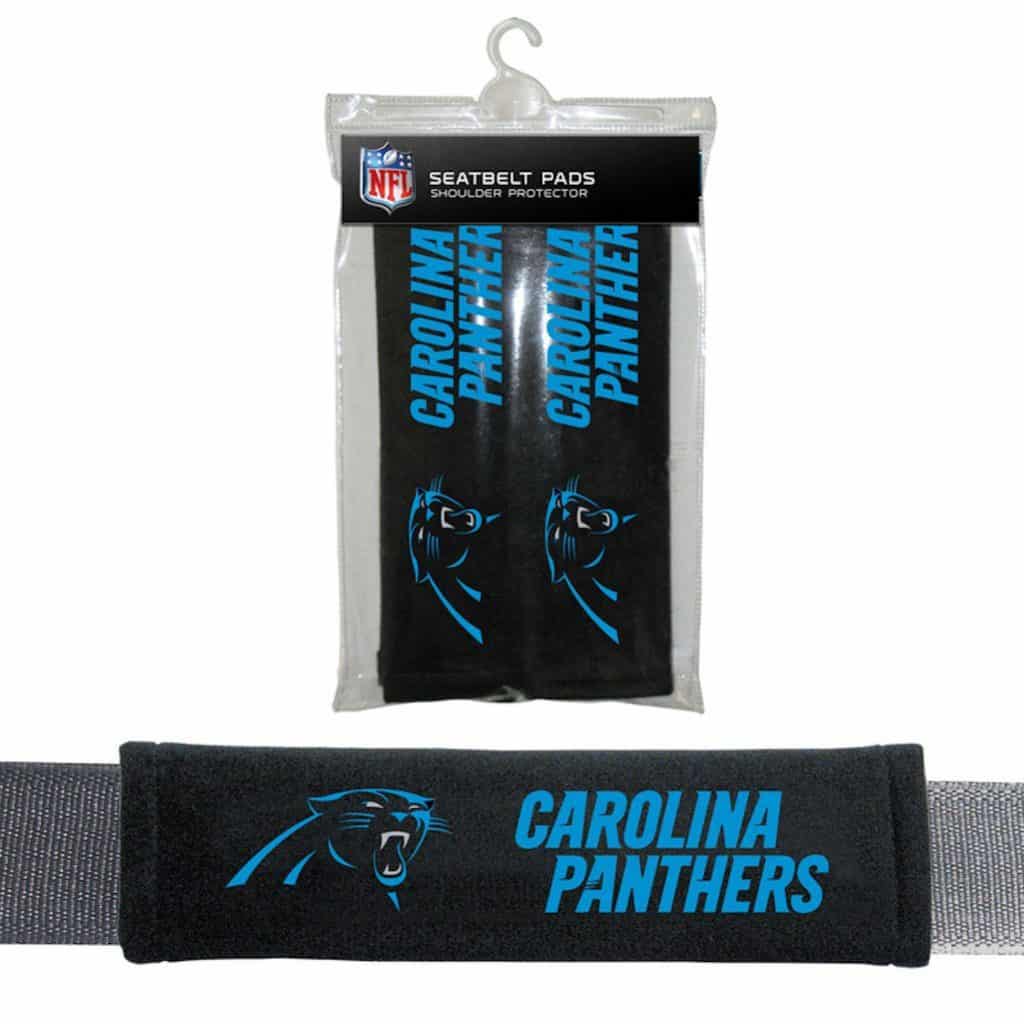 Panthers Seat Belt Pads