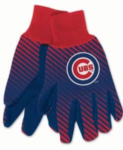 Chicago Cubs Two Tone Gloves - Adult Size