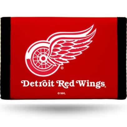 Detroit Red Wings Nylon Trifold Wallet