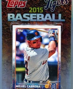 Detroit Tigers 2015 Topps Team Set