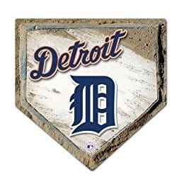 Detroit Tigers Baseball Plate Mouse Pad