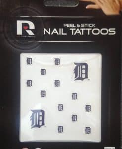 Detroit Tigers Nail Tattoos