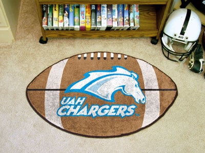University Of Alabama Huntsville Football Rug 22x35