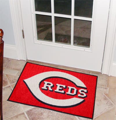 Cincinnati Reds Rug Cincinnati Reds Starter Rug 20