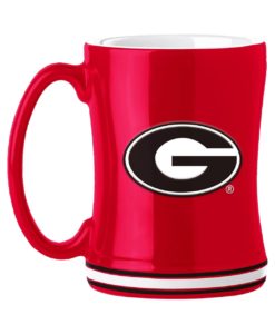 Georgia Bulldogs 14oz Sculpted Coffee Mug