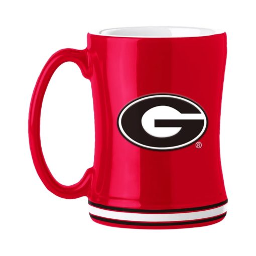 Georgia Bulldogs 14oz Sculpted Coffee Mug