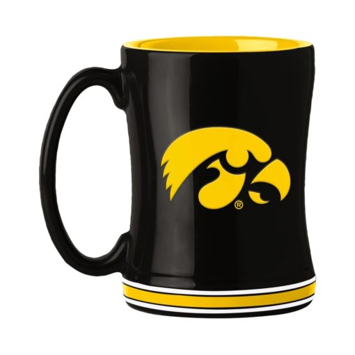 Iowa Hawkeyes 14oz Sculpted Coffee Mug
