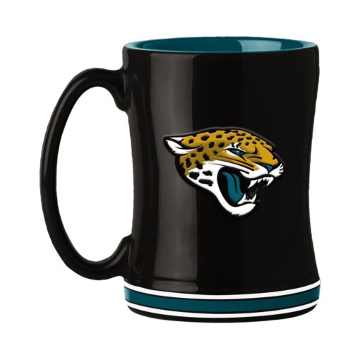 Jacksonville Jaguars 14oz Sculpted Coffee Mug