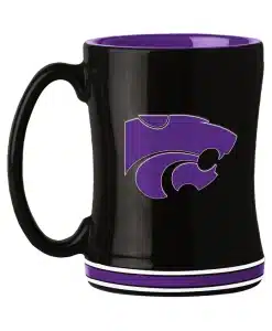 Kansas State Wildcats 14oz Sculpted Coffee Mug