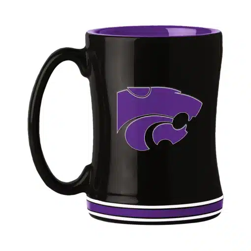 Kansas State Wildcats 14oz Sculpted Coffee Mug