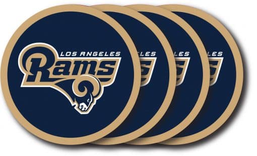 Los Angeles Rams Coaster Set - 4 Pack
