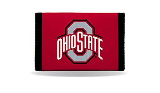 Ohio State Buckeyes Nylon Trifold Wallet