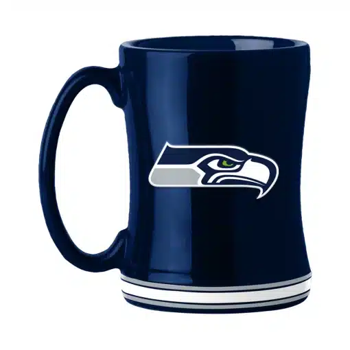 Seattle Seahawks 14oz Sculpted Coffee Mug