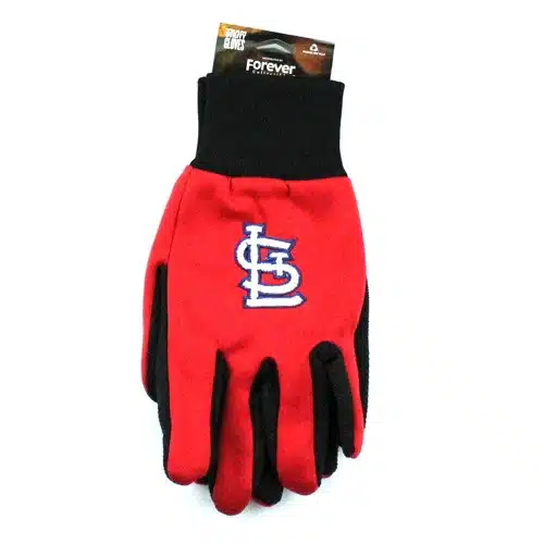 St. Louis Cardinals Red Two Tone Gloves - Adult Size