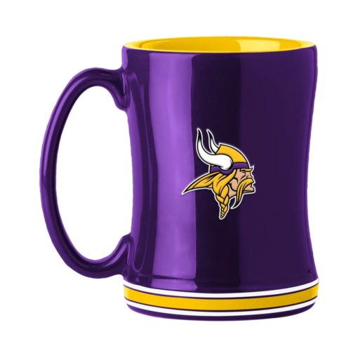 Minnesota Vikings 14oz Sculpted Coffee Mug