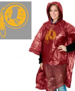 Washington Redskins Hooded Rain Poncho