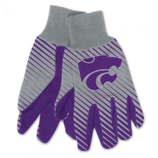 Kansas State Wildcats Two Tone Gloves - Adult