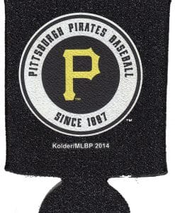 Pittsburgh Pirates Black Kolder Kaddy Can Holder - Glitter