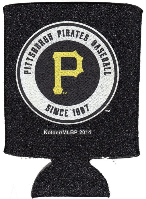 Pittsburgh Pirates Black Kolder Kaddy Can Holder - Glitter