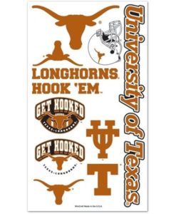 Texas Longhorns Temporary Tattoos
