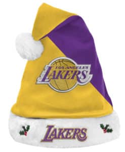 Los Angeles Lakers Santa Hat 2020