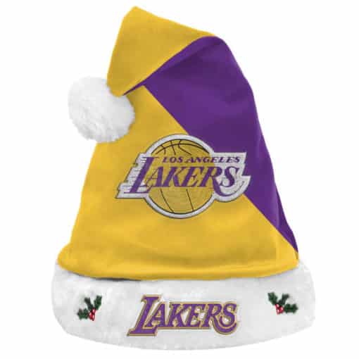 Los Angeles Lakers Santa Hat 2020