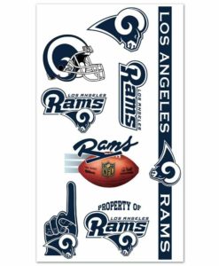 Los Angeles Rams Temporary Tattoos