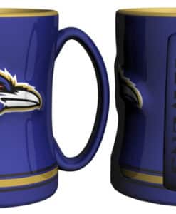 Baltimore Ravens 14oz Sculpted Coffee Mug