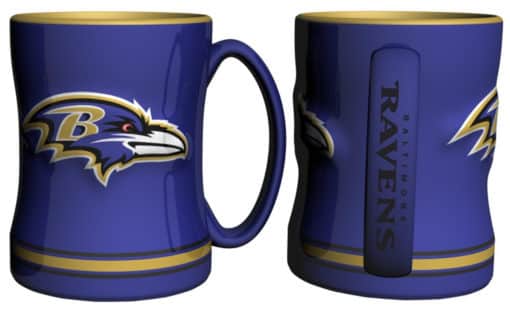 Baltimore Ravens 14oz Sculpted Coffee Mug