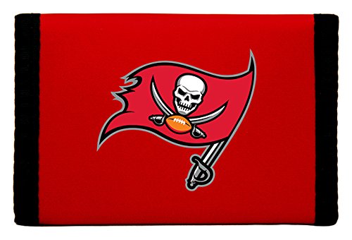 Tampa Bay Buccaneers Nylon Trifold Wallet
