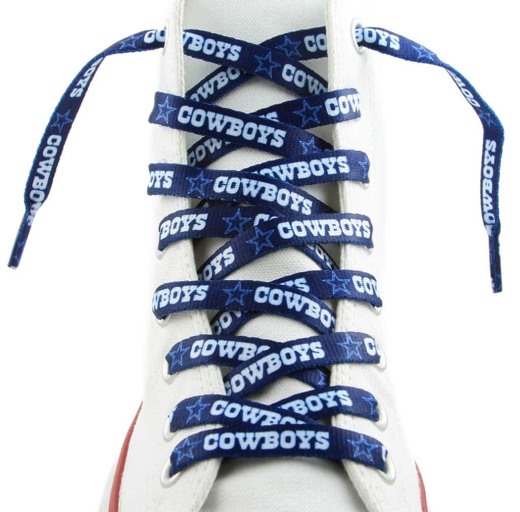 Dallas Cowboys Shoe Laces - 54" Blue