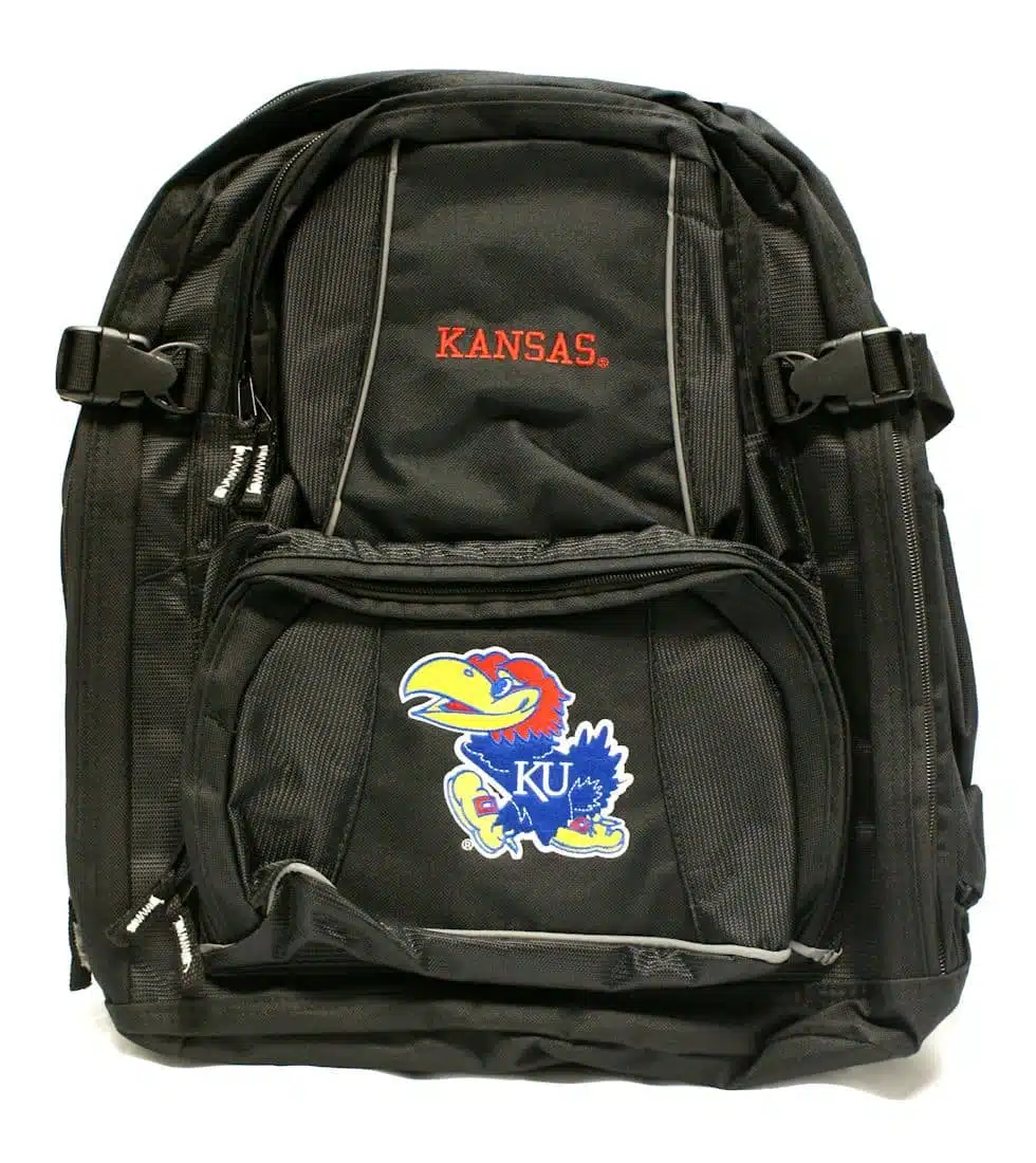 Kansas Jayhawks Back Pack - Trooper Style