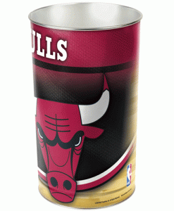 Chicago Bulls 15" Waste Basket