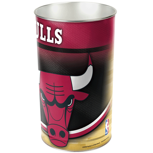 Chicago Bulls 15" Waste Basket