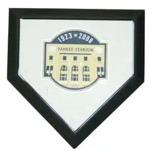 New York Yankees Authentic Hollywood Pocket Home Plate - Yankee Stadium Final Season Logo