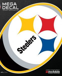 Pittsburgh Steelers 12"x12" Mega Decal