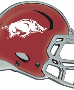 Arkansas Razorbacks Auto Emblem - Helmet