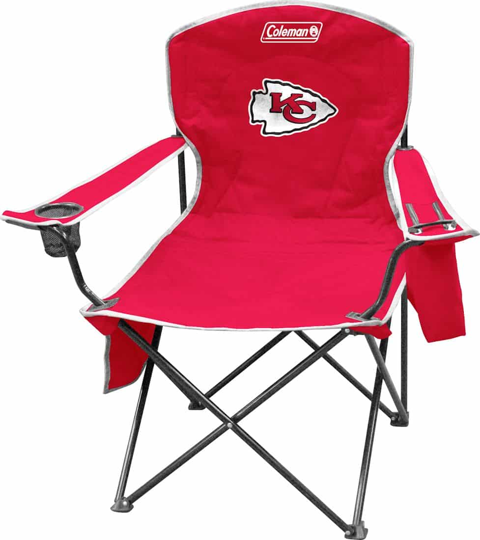 Kansas City Chiefs XL Cooler Quad Chair - Detroit Game Gear