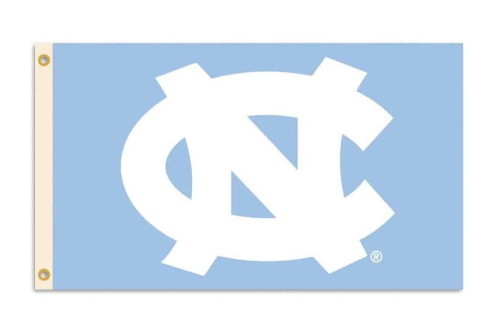 North Carolina Tar Heels 3'x5' Flag