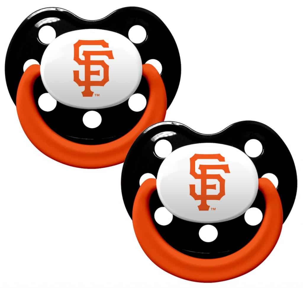 San Francisco Giants Pacifier - 2 Pack - Detroit Game Gear