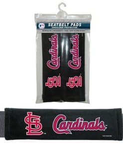 St. Louis Cardinals Velour Seat Belt Pads