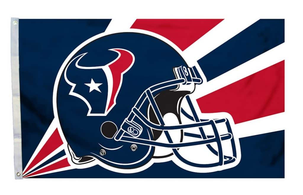 Houston Texans 3'x5' Helmet Design Flag Detroit Game Gear