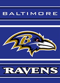 Baltimore Ravens 28"x40" 2-Sided Banner