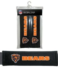 Chicago Bears Velour Seat Belt Pads