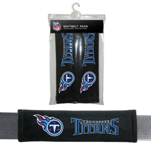 Tennessee Titans Velour Seat Belt Pads