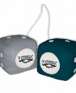 Philadelphia Eagles Fuzzy Dice