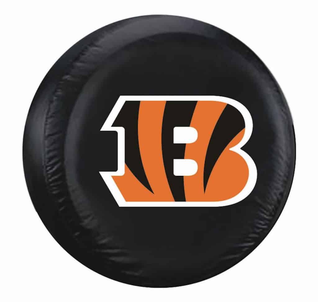 Cincinnati Bengals Black Tire Cover - Standard Size