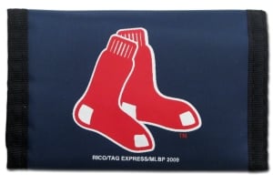 Boston Red Sox Nylon Trifold Wallet